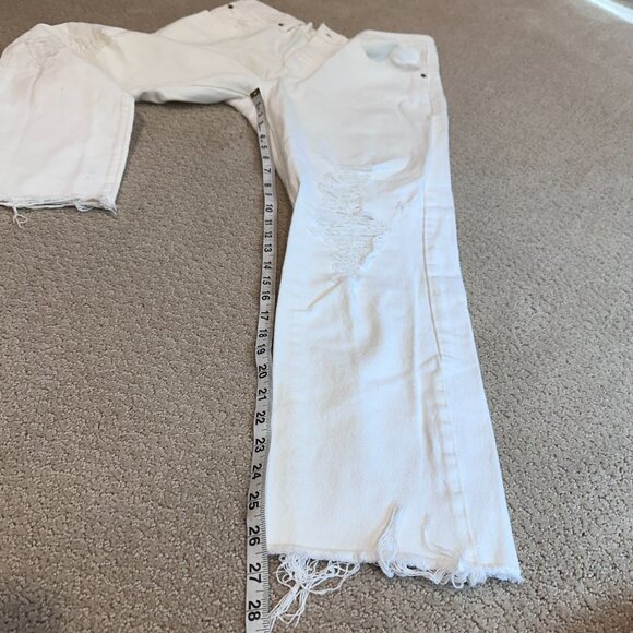 Levi’s Jeans 501 Premium White High Rise Straight Leg Boho Sz 31 #PC9-36200-0216 - Picture 11 of 16